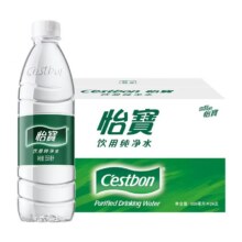 再降价、天降礼金：怡宝 饮用水 555ml*24瓶19.07元+淘金币6.01元