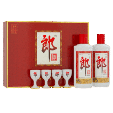 plus会员：LANGJIU/郎酒 酒普郎 53° 酱香型 500ml 2瓶319.5元