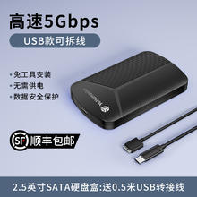 88VIP会员：尤达大师 移动硬盘盒 usb3.015.9元包邮