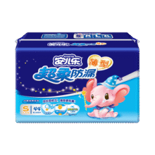 安儿乐（Anerle）超柔防漏新生儿纸尿片S44片(3-6kg)透气尿不湿