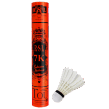 亚狮龙（RSL）羽毛球训练比赛稳定耐打RSL7K号77速鸭毛12只/桶