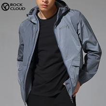 Rock Cloud 岩云加绒M1软壳保暖外套防风百搭外套男耐磨舒宽松连帽户外上衣56.53元