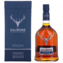 大摩（DALMORE）五重奏 苏格兰高地 威士忌 700ml 44.5度 礼盒装 进口洋酒
