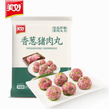 新希望集团旗下，美好 香葱猪肉丸 2斤装（约50个）*2件