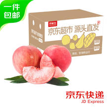 京鲜生 山西水蜜桃 净重3斤 单果150g起22.9元