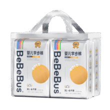 bebebus金标茶树精华成长裤L28片(9-14kg)透气超薄拉拉学步裤男女宝69元 (月销1w+)