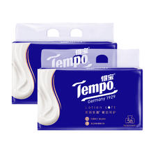 Tempo 得宝 4层乳霜保湿纸巾 30抽*3包券后3.7元