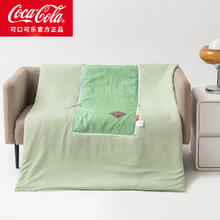 可口可乐 Coca-Cola 抱枕被 二合一 展开100*150cm 40cm 40cm*