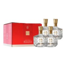 【官方自营】五粮小坛四支装欢聚版52度500mL*4瓶五粮液旗舰店