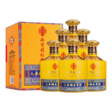乐家玖方 南京同仁堂 52度 人参蛹虫草酒 500mL/瓶 礼盒装（送父母长辈） 52度 500mL 6瓶 配3礼品袋188元 (券后省232)