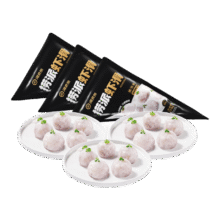 plus、需首购：海底捞捞派虾滑100g*3连包 生鲜冷冻速冻丸滑涮锅关东煮丸子火锅食材