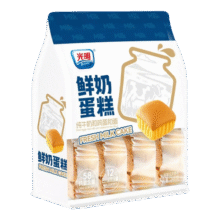 光明（Brilliant）牛奶蛋糕鲜奶蒸蛋糕学生戚风代早餐面包充饥饱腹糕点儿童零食 鲜奶蛋糕248g*1袋19.9元 (满19减6)