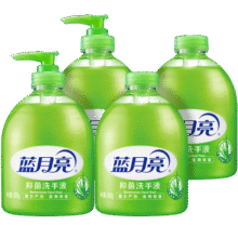 蓝月亮洗手液 抑菌补充装 家用 泡沫丰富 (500g瓶+500g瓶补)*2