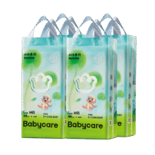 超V：babycare  轻松裤超薄夏季透气柔软纸尿裤 M176/L144/XL128140元（需领券）