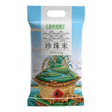 盖亚农场东北珍珠米10斤当季新大米圆粒粳米编织袋包装 东北珍珠米2.5kg14.9元 (券后省2)