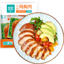 优形鸡胸肉即食 新奥尔良味5袋*100g冷藏 低脂高蛋白 健身代餐早餐