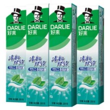 88VIP：好来 牙膏清新双效200g*4支套装合10.34元/件（31.02元，返105元超市卡后）