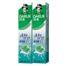 88VIP：DARLIE好来 清新双效牙膏 200g*4支13.35元(叠加2元全能卡后)