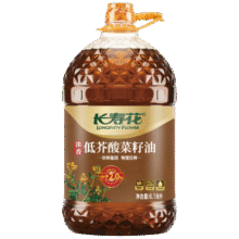 Longevity Flower/长寿花 低芥酸 菜籽油 非转基因 6.18L79.16元/件 拍2件＋返卡8.49
