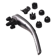 奥克斯（AUX）颈椎按摩器05D-4401（插电款）小海豚按摩棒颈肩腰腿背部全身手持式多功能按摩仪  七夕情人节礼物143.7元 (每满119减20,券后省0.85)