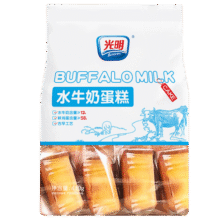 光明（Brilliant）水牛奶蛋糕健康早餐面包吐司休闲零食儿童营养代餐点心下午茶 水牛奶蛋糕*1包410g29.9元 (满20减7,月销1000+)