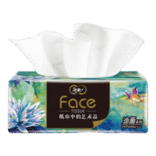 洁柔 抽纸Face艺术油画可湿水 4层80抽*2包2.01元（需领券）