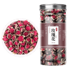 聚和泰金边玫瑰花50g云南玫瑰花茶花干玫瑰花蕾泡水喝的花草养生茶包12.06元