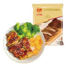 CP正大食品日式照烧腿排2斤冷冻鸡腿 鸡肉 早餐鸡排鸡扒三明治盖饭