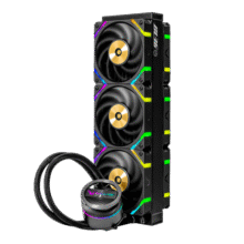瓦尔基里(VALKYRIE）GL36 AMG VK 一体式CPU水冷散热器 支持LGA1700 38MM厚水排 6把X12-3000正反叶919元 (送赠品,券后省80)