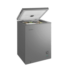 美的（Midea）小冷柜家用200L/143L/100L租房用冷藏冷冻两用小冰柜一级能效80%减霜六档调温冷柜冰箱国家补贴20% 【减霜80%】 100L -减霜80%589元 (券后省50)