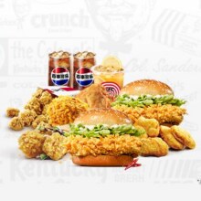 美团到店 肯德基 肯德基王炸半价桶 0元配送65.5元（需领券）原价136.5元