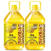 88会员：福临门 精炼一级大豆油 5L×2桶62.71元+淘金币12.89元