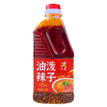 六婆油泼辣子红油辣椒油口水鸡调料香辣特辣辣椒酱凉拌菜调料 400g油泼辣子（家庭装）