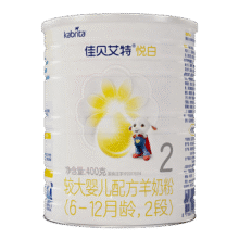 佳贝艾特（Kabrita）新国标婴儿羊奶粉 2段悦白400g 荷兰原装进口囤货更优惠130元 (送赠品,券后省11)