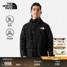 THE NORTH FACE 北面 防风夹克男户外运动休闲防风透气外套春季|5JYN JK3/黑色 XXL/185（拍小一码）299元
