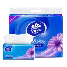 88vip：维达超韧抽纸3层130抽×6包家用实惠8.25元+0.9元淘金币