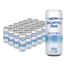 百事可乐纯水乐 AQUAFINA 纯水乐苏打气泡水（汽水）330ml *24听