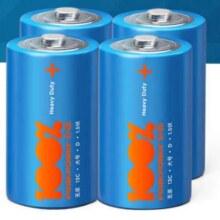 超霸 燃气灶电池 R20 1号2粒3.5元（需领券）