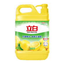 立白清新柠檬味洗洁精大桶1.5kg 除味去油去腥 餐具净洗涤灵洗碗液9.9元