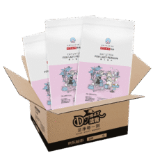 洁客 膨润土豆腐砂混合猫砂 3.3kg*3袋共9.9kg