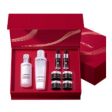 PLUS会员：LANCOME 兰蔻 极光焕白水乳套装 水150ml+乳75ml 赠精华15ml*2+眼霜5ml*4