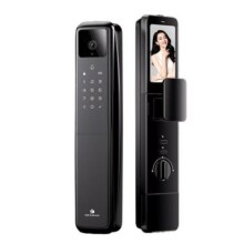 德施曼人脸哨兵猫眼大屏智能门锁掌静脉智能锁密码锁麒麟Q50FVMax