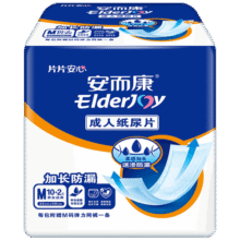 安而康（Elderjoy）加长防漏成人纸尿片 老年人产妇安尔康尿不湿附网裤 【58*22cm】加长尿片M 12片13.1元 (券后省2)