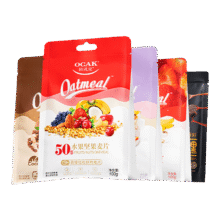 欧扎克 水果坚果麦片燕麦片100g 多口味任选3件 赠1件 到手4件17.17元（合4.29元/件）