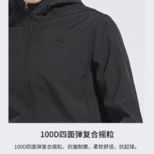 探拓（TECTOP）冲锋衣男25新款加绒保暖户外服防风防水登山外套 云墨黑 XL