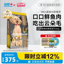 纽顿 无谷低升糖系列 T28鲑鱼鳟鱼小型犬全阶段狗狗干粮 1.82kg