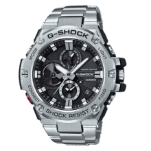 卡西欧（CASIO） G-SHOCK钢铁黑暗之心明星同款蓝天使GST-B100太阳能男表运动手表 GST-B100D-1A