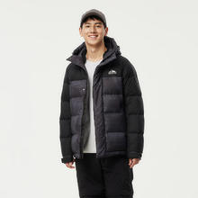 坦博尔 破价！男拼接连帽羽绒服 高充绒量