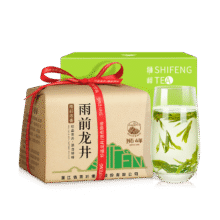 狮峰牌2025年新茶绿茶雨前龙井43茶叶三级200g春茶钱塘纸包送礼自己喝52.9元