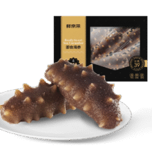 首购、PLUS：鲜京采 黑金大连即食海参 甄选装1斤7-9只 固形物超85%69.05元包邮（需试用）